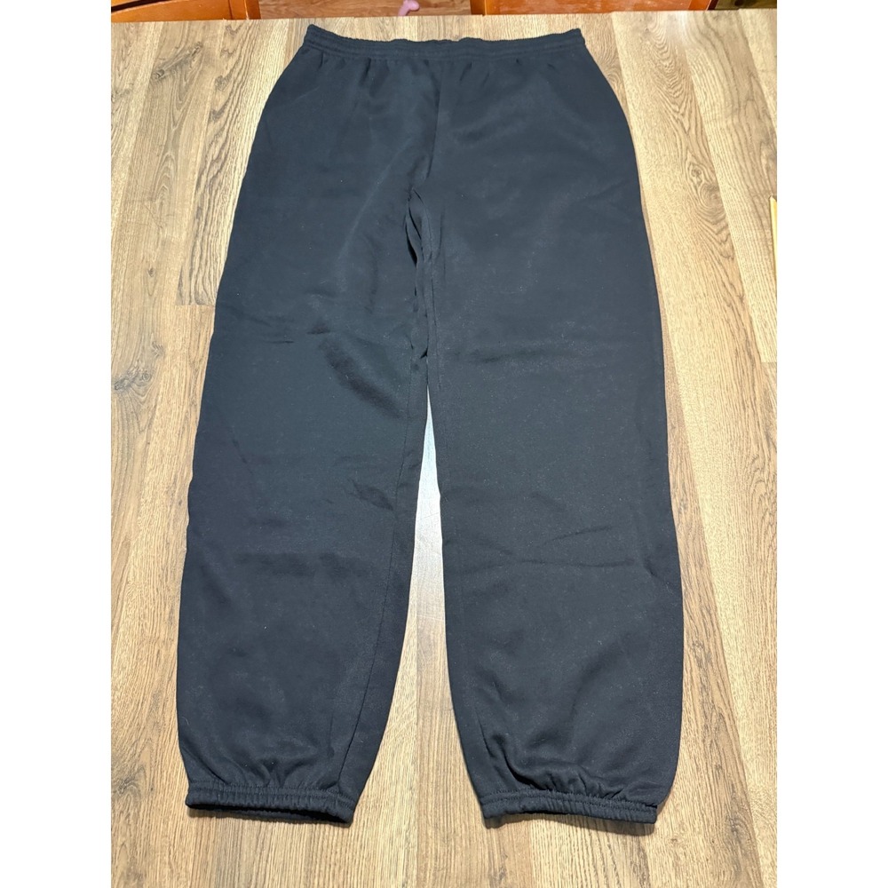 Mission Ridge Pants, Men's Size Large, Black, Pull On, Sweatpants
